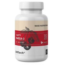 Жирные кислоты Омега-3 со вкусом вишни Omega 3 CMTech180 жев капс.