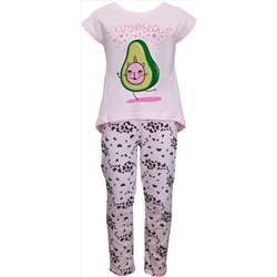 Пижама для девочки с коротким рукавом ПК-33