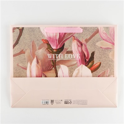 Пакет ламинированный горизонтальный «Love» , L 40 × 31 × 11,5 см