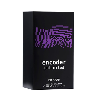 Туалетная вода мужская Brocard Encoder "Unlimited", 100 мл