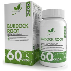 Комплексная пищевая добавка Корень Лопуха / Burdock root Herbal supplement 60 капс.