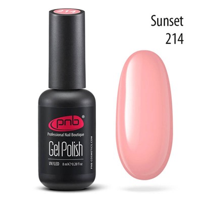 Гель-лак PNB 214 Sunset 8 мл