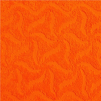 Полотенце махровое Радуга, 50х90см, цвет оранжевый, 305гр/м, хлопок