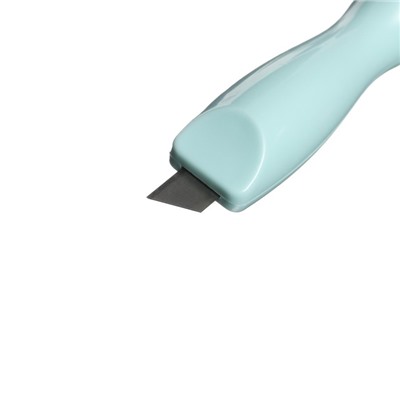 Нож канцелярский 9 мм, пластик Зайка МИКС на блистере