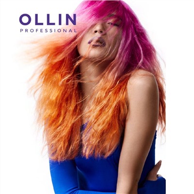 OLLIN Гель-краска для волос прямого действия / Crush Color, бирюза, 100 мл