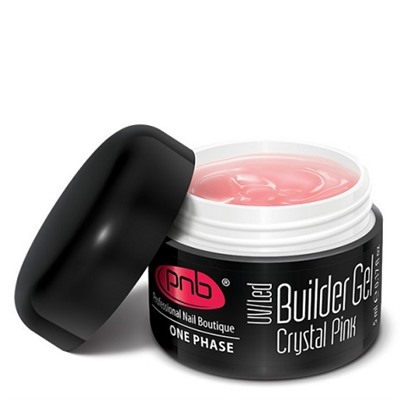 Однофазный моделирующий гель прозрачно-розовый Builder Gel PNB 5 ml