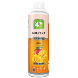 Гуарана концентрат со вкусом манго и апельсина Guarana Concentrate 2500 mg mango-orange 4ME Nutrition 500 мл.