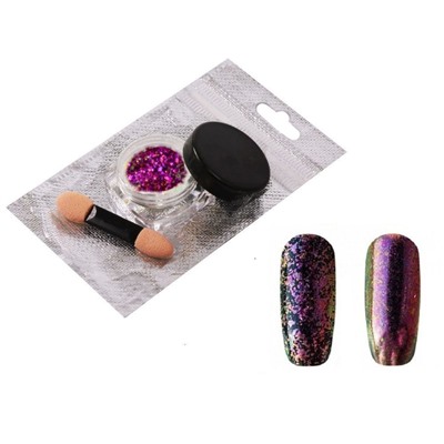 Nail Art Втирка Хлопья Юки, №871