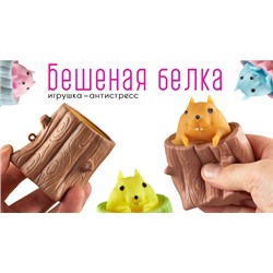 Игрушка антистресс Бешеная белка "Фуфлик"