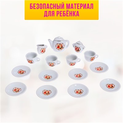 Набор керамической посуды «Чайный сервиз», МИКС