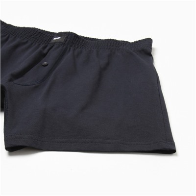 Трусы мужские шорты, цвет тёмно-синий, размер 58 (4XL)