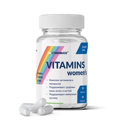 Витамины для женщин Vitamins womens Cybermass  90 капс.