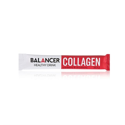 Гринвей Напиток Balancer Collagen со вкусом «Клюква - морошка», 10 стиков