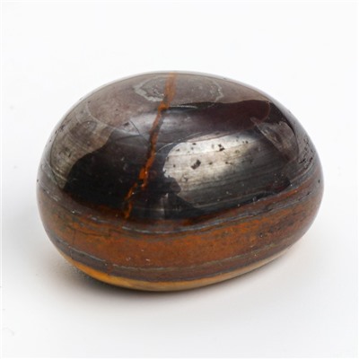Камень натуральный "Тигровый глаз", 12 г, минерал галтовка