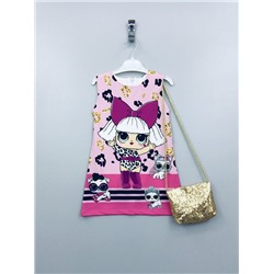 Платье с сумочкой для девочки TRP3783