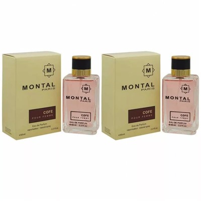 Montal Cofe Pour Femme, edp., 2*50 ml