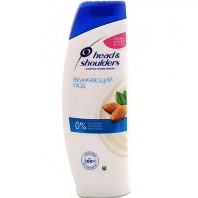 Шампунь и бальзам Head and Shoulders увлажняющий уход 400ml