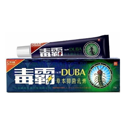Китайская мазь Duba от псориаза, экземы, лишая. Срок годности 01.2024
