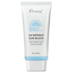 Солнцезащитный крем UV Defence Sun Block Day Moisture Sun Lotion SPF50+/PA+++ Esthetic House 70 гр