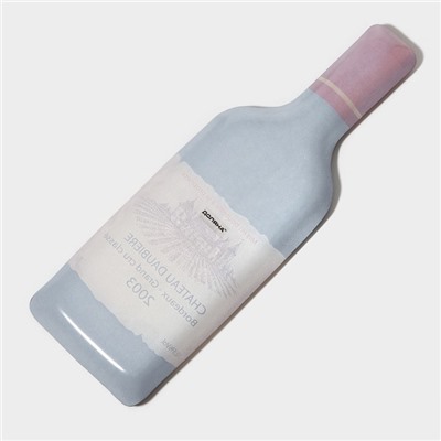 Блюдо стеклянное сервировочное Доляна «Вино», 34,5×11,5×1,5 см
