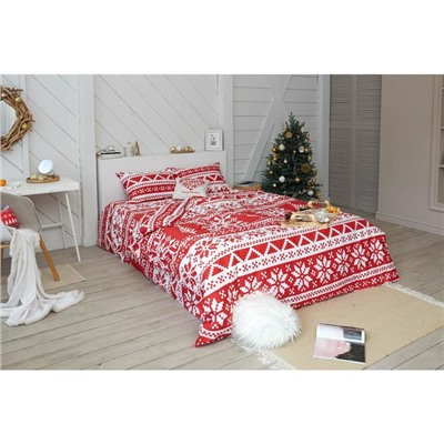 Постельное белье LoveLife 2сп Christmas ornament 175*215см,200*225см,50*70см-2шт