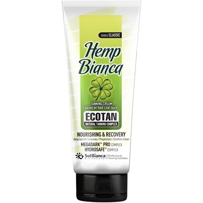 SolBianca Крем д/усиления загара «Hemp Bianca» с маслом семян конопли 125 мл