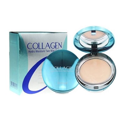 Enough Пудра для лица с коллагеном №13 / Collagen Two Way Cake