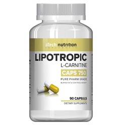 Жиросжигатель Карнитин Lipotropic L-Carnitine aTech Nutrition 90 капс.