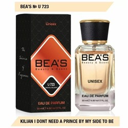 Bea`s № U 723 (Kilian I Dont Need A Prince By My Side To Be), edp., 50 ml