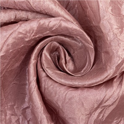 Штора Тергалет 135х260 см - 2шт, розовая, 100% полиэстер
