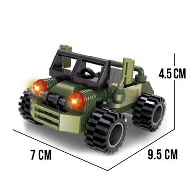 Конструктор Армия «Штурмовой внедорожник», 36 деталей