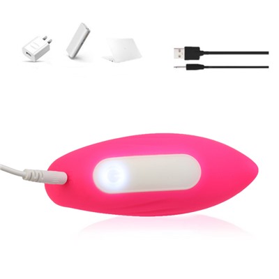 Вибратор для пар, с вакуумно- волновой стимуляцией клитора, ПДУ, USB, 10 режимов, розовый