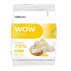 Чипсы протеиновые безуглеводные Geon wow protein chips сыр 30 гр.