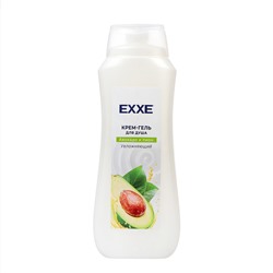 Крем-гель для душа EXXE увлажняющий, авокадо и пион, 400 мл