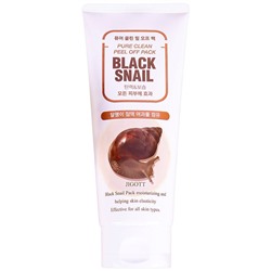 JIGOTT Пилинг-маска для лица МУЦИН УЛИТКИ BLACK SNAIL Pure Clean Peel Off Pack 180 мл