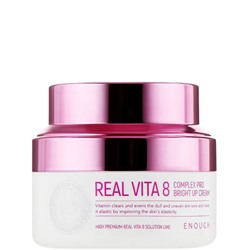 ENOUGH Крем для лица антивозрастной ВИТАМИНЫ Real Vita 8 Complex Pro Bright Up Cream 50 мл