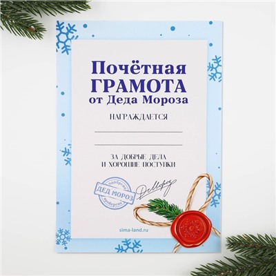 Подарочный набор: блокнот-раскраска, грамота, письмо от Дедушки Мороза «Дино»