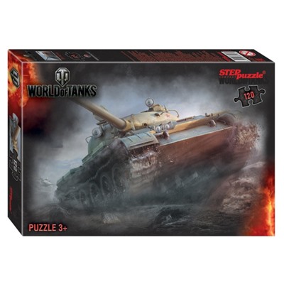 Пазл World of Tanks, 120 элементов, МИКС