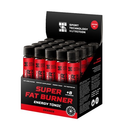 Жиросжигатель со вкусом апельсина Super Fat Burner SportTehnology 20 ампул по 25 мл.