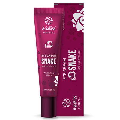 AsiaKiss Крем для век ЗМЕИНЫЙ ПЕПТИД SNAKE Eye Cream 40 мл