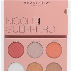 Пудра хайлатер бронзатор Anastasia Beverly Nicole Guerriero 6 оттенков