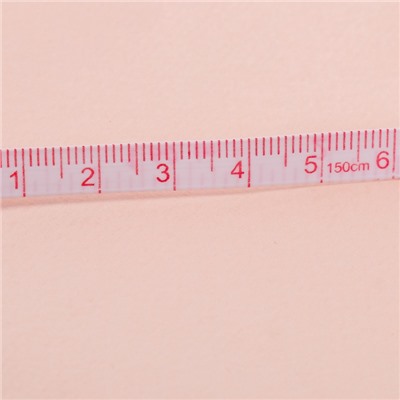 Сантиметровая лента 1.5 м «Семь раз отмерь‒один раз отрежь», 5 × 5 см