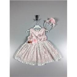 Нарядное платье для девочки (розовое) TRP1803