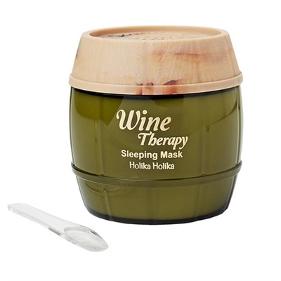 Маска для лица ночная винная с белым вином Wine Therapy Sleeping Mask Wine Holika Holika 120 мл.