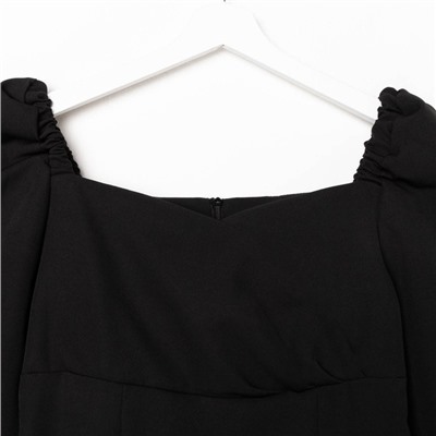 Платье женское, цвет чёрный, размер 42