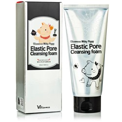 Пенка-маска для умывания ДРЕВЕСНЫЙ УГОЛЬ Milky Piggy Elastic Pore Cleansing Foam Elizavecca 120 мл