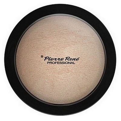 Pierre Rene Пудра-хайлайтер для лица / Face Highlighting Powder Glazy Look, 01