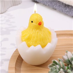Декоративная свеча "Ципплёнок в яйце"