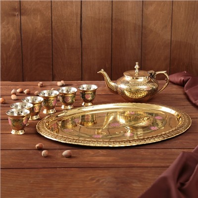 Сувенирный набор посуды "Абха", 8 предметов