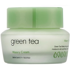 Крем для жирной и комбинированной кожи с зеленым чаем Green Tea Watery Cream It's Skin 50 мл.